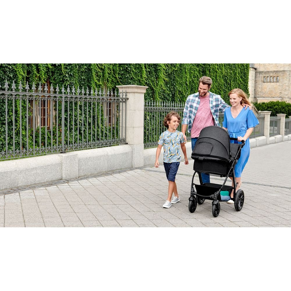 Kinderkraft – 3-in-1 Moov Multipurpose Carriage – Grey Melange