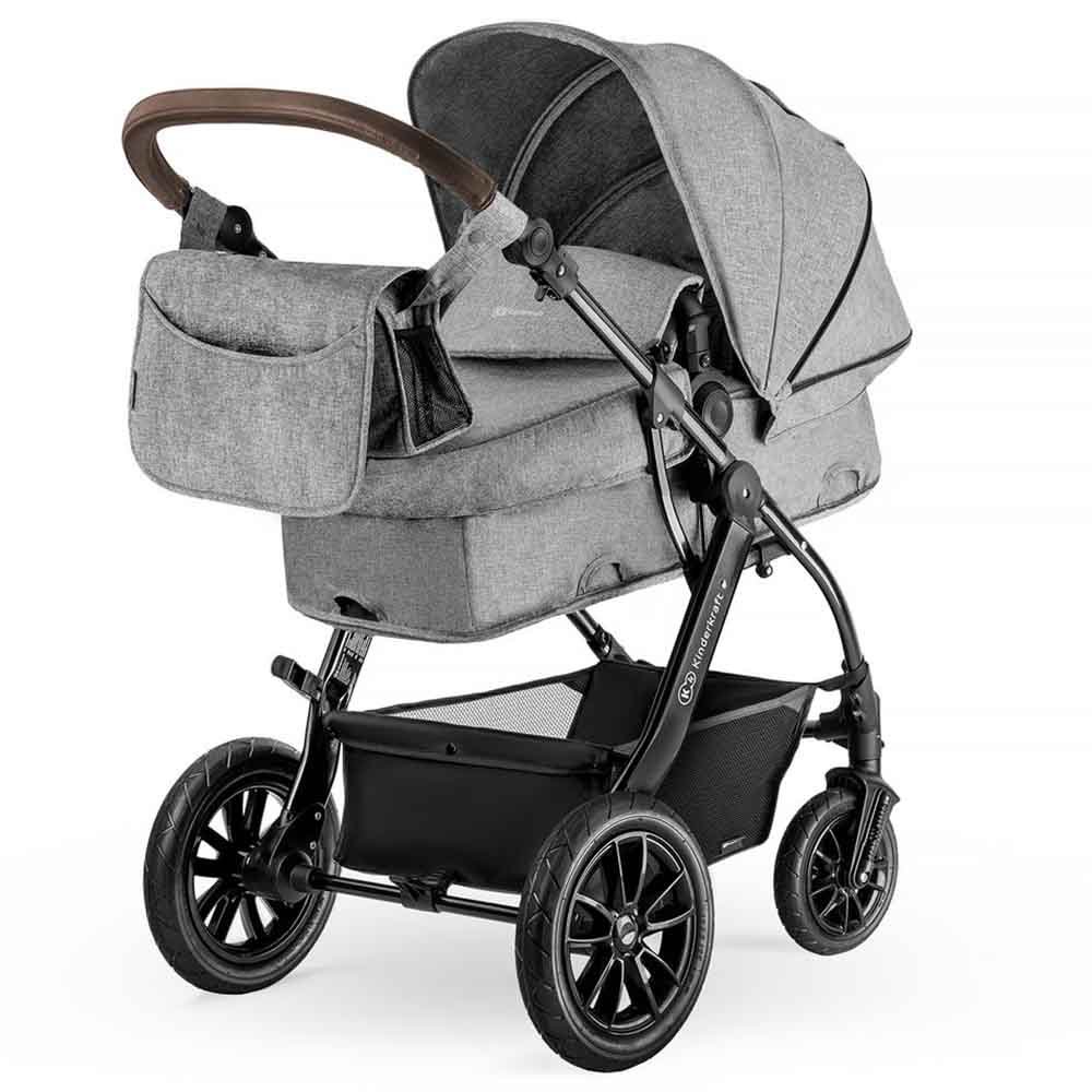 Kinderkraft – 3-in-1 Moov Multipurpose Carriage – Grey Melange