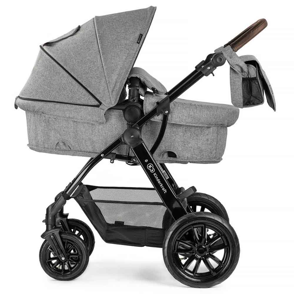 Kinderkraft – 3-in-1 Moov Multipurpose Carriage – Grey Melange