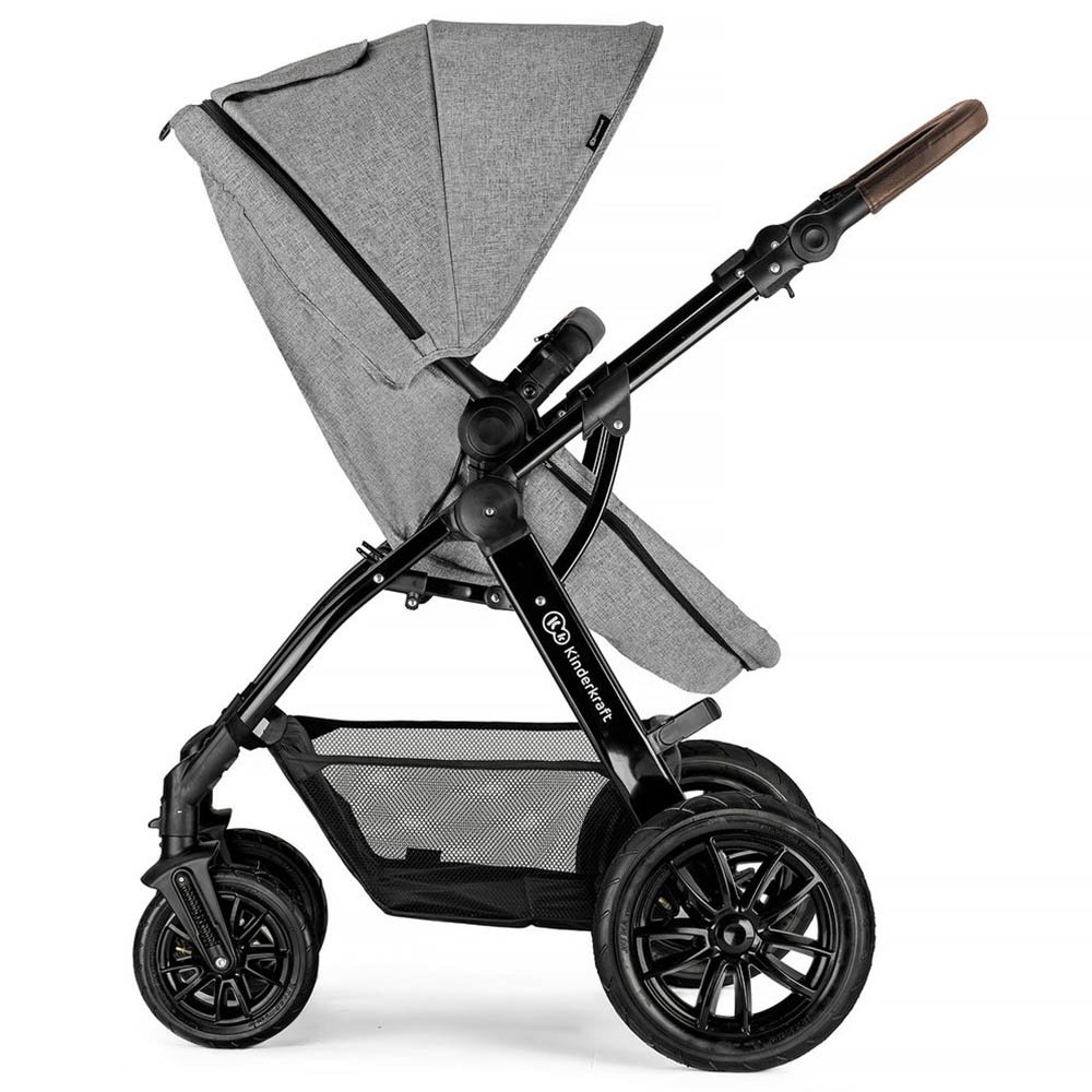 Kinderkraft – 3-in-1 Moov Multipurpose Carriage – Grey Melange