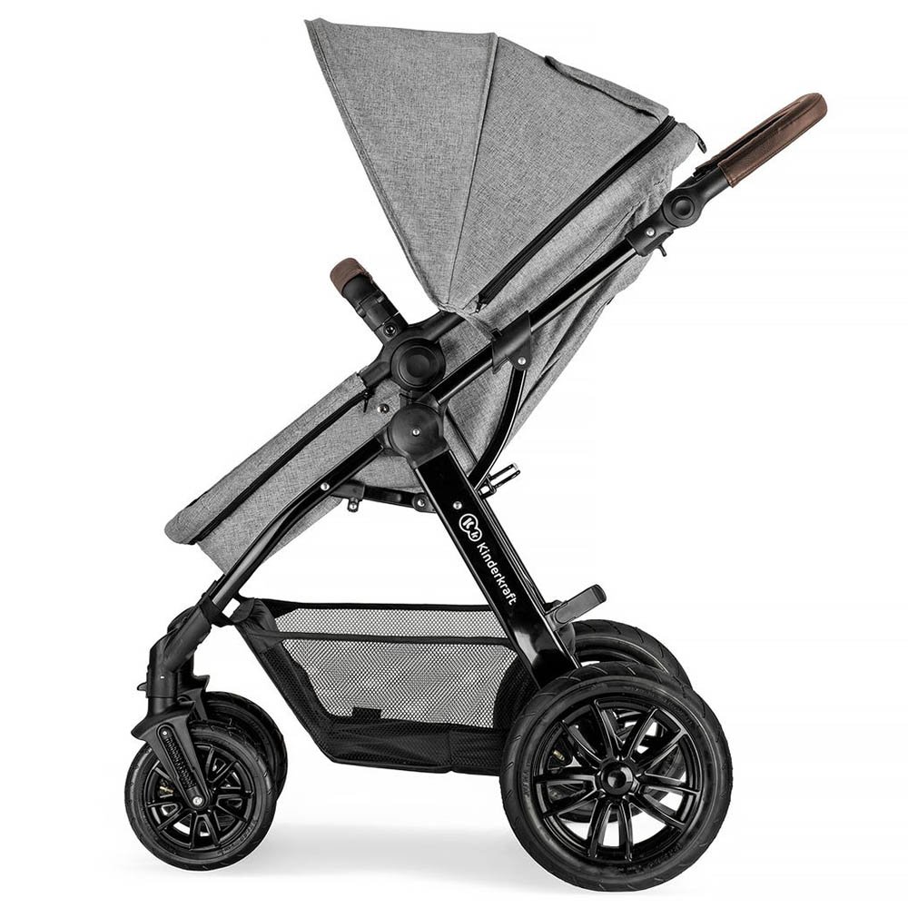 Kinderkraft – 3-in-1 Moov Multipurpose Carriage – Grey Melange