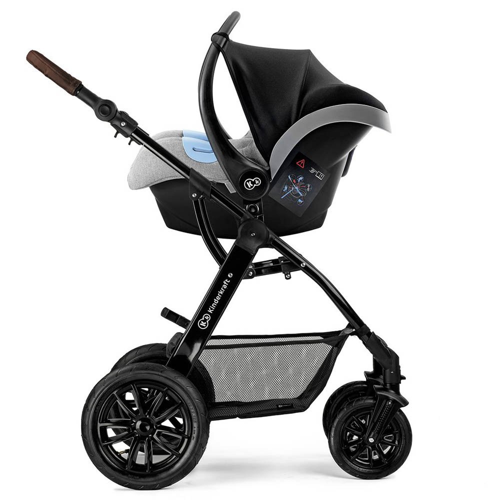 Kinderkraft – 3-in-1 Moov Multipurpose Carriage – Grey Melange