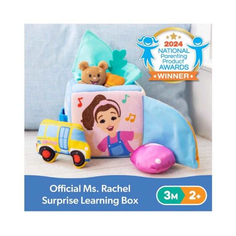 Ms. Rachel Surprise Learning Box - Educational Toy with Interactive Activities for Babies