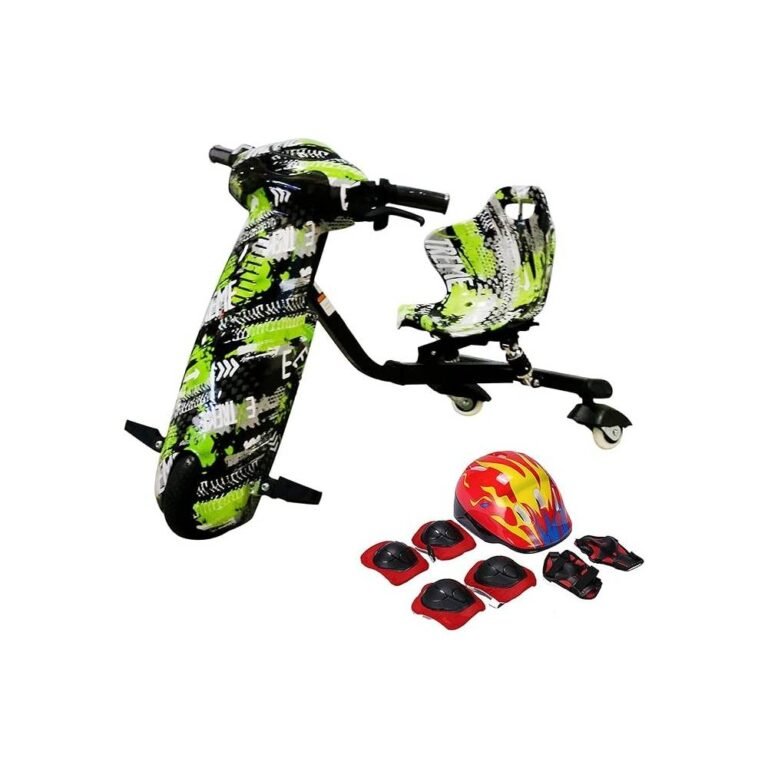MyToys 360° 36V Electric Drift Scooter – Bluetooth Music, LED Lights, High-Speed Drifting, All-Terrain Remote Control Scooter for Kids & Adults