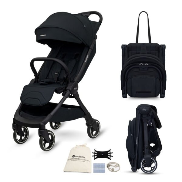 Neobreez – Deca Ultra-Lightweight Cabin Size Travel Stroller – Black
