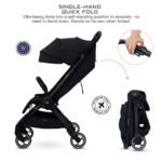 Neobreez – Deca Ultra-Lightweight Cabin Size Travel Stroller – Black
