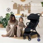 Neobreez – Deca Ultra-Lightweight Cabin Size Travel Stroller – Black