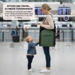Neobreez – Neolite Ultra-Lightweight Cabin Size Travel Stroller – Green/Black