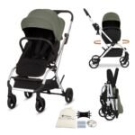 Neobreez – OCTA 360° Rotate Seat Lightweight Compact Travel Toddler Baby Stroller -Olive Green / Black