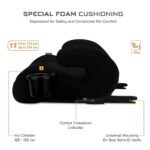 NeobreezI – i-SANFARO ISOFIX Backless Booster Car Seat – Black