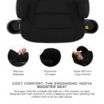 NeobreezI – i-SANFARO ISOFIX Backless Booster Car Seat – Black