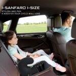 NeobreezI – i-SANFARO ISOFIX Backless Booster Car Seat – Black