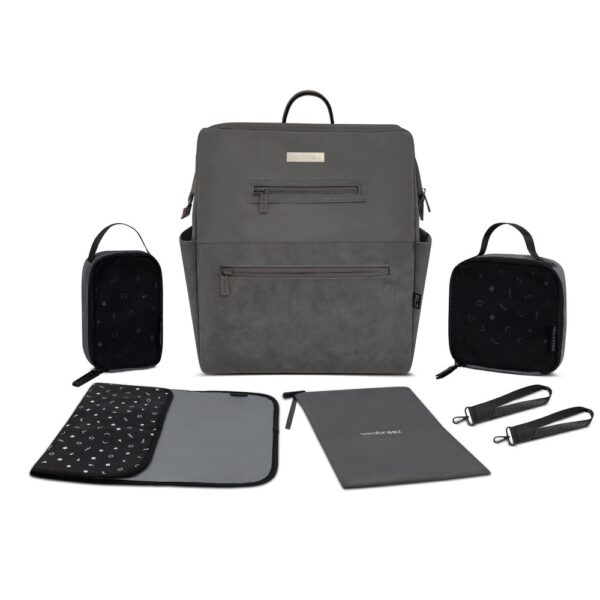 NeobreezI – RILO Multifunction Waterproof Diaper Bag for Baby&Toddler – Dark Gray