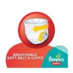 Pampers – Pants Diapers, Size 4, Maxi, 9-14 Kg, Mega Box – 92 Pcs