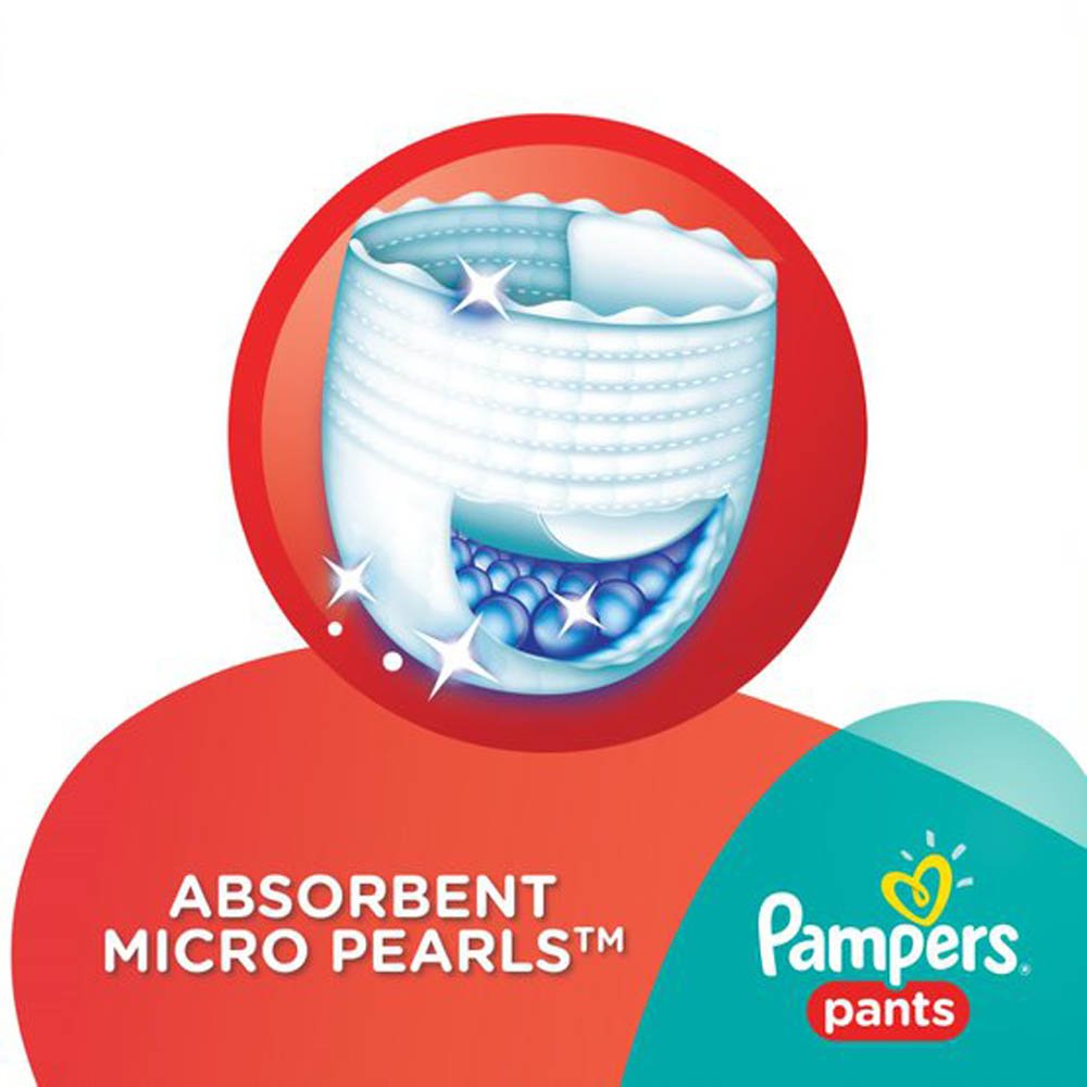 Pampers – Pants Diapers, Size 6, Extra Large, 16+ Kg, Giant Pack – 52 Count