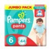 Pampers – Pants Diapers, Size 6, Extra Large, 16+ Kg, Jumbo Pack – 44 Pcs