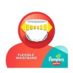 Pampers – Pants Diapers, Size 6, Extra Large, 16+ Kg, Jumbo Pack – 44 Pcs