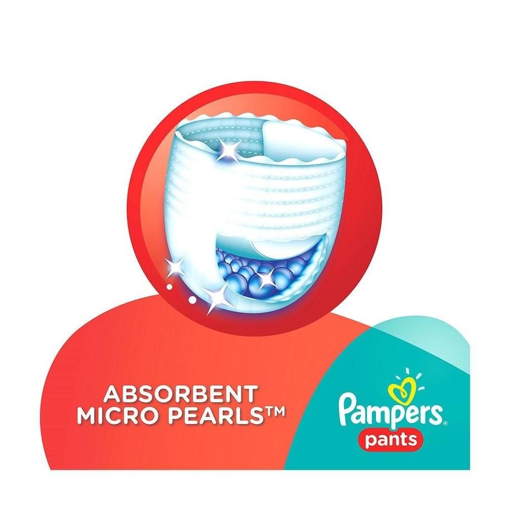Pampers – Pants Diapers, Size 6, Extra Large, 16+ Kg, Jumbo Pack – 44 Pcs