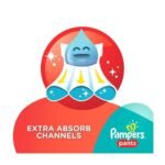 Pampers – Pants Diapers, Size 6, Extra Large, 16+ Kg, Jumbo Pack – 44 Pcs