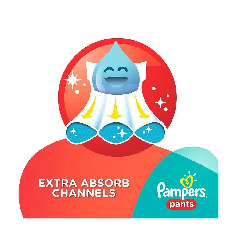 Pampers – Pants Diapers, Size 6, Extra Large, 16+ Kg, Jumbo Pack – 44 Pcs