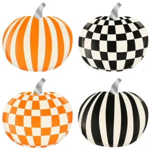 Party Camel - Mod Pattern Pumpkin Plates
