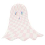 Party Camel – Pink Checker Ghost Plates