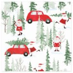 Party Camel – Saint Nick Christmas Napkins
