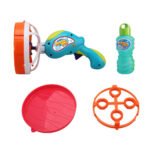 Power Joy – Bubble Jumbo Gun 2-in-1 With 8oz Bubble Solution, Battery Operated