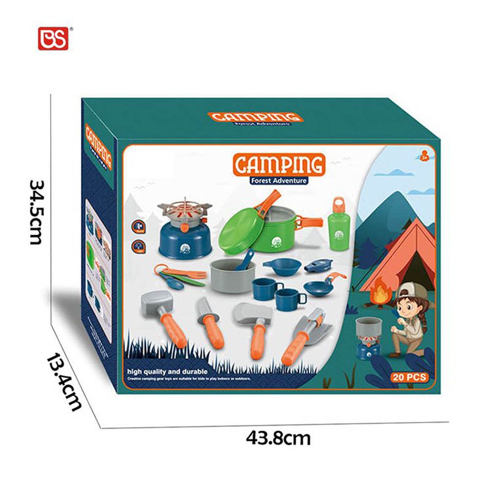 Power Joy – Camping Cooking Set 20 Pieces Battery Operated