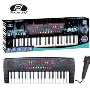 Power Joy – Music Keyboard 37 Keys With Mic