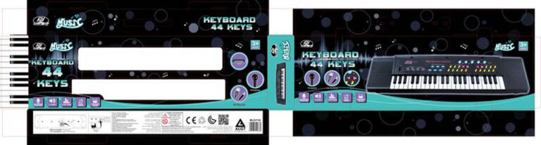 Power Joy - Music Keyboard 44 keys With Mic