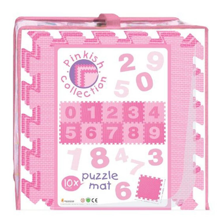 Power Joy - Puzzle Mat Number 30X30Cm 10 Pieces
