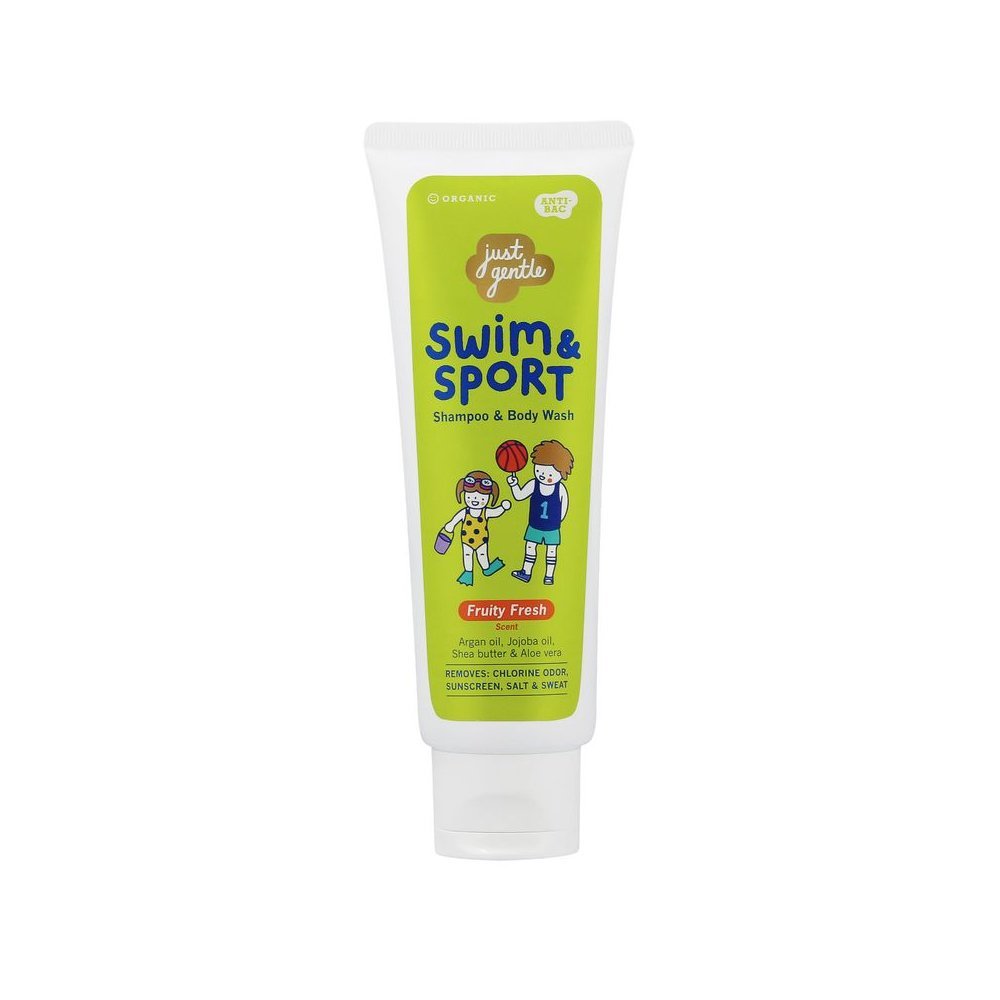 Just Gentle – Swim And Sport Shampoo And Body Wash – Fruity Fresh, Expiry: 24-Sep-2026