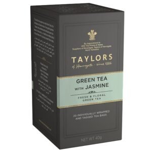 Taylors Of Harrogate - Green Tea With Jasmine Premium Tea - 40g (20 Teabags)