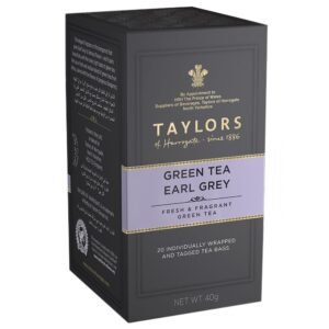 Taylors Of Harrogate - Green Tea Earl Grey Premium Tea Bags - 40g (20 Teabags)