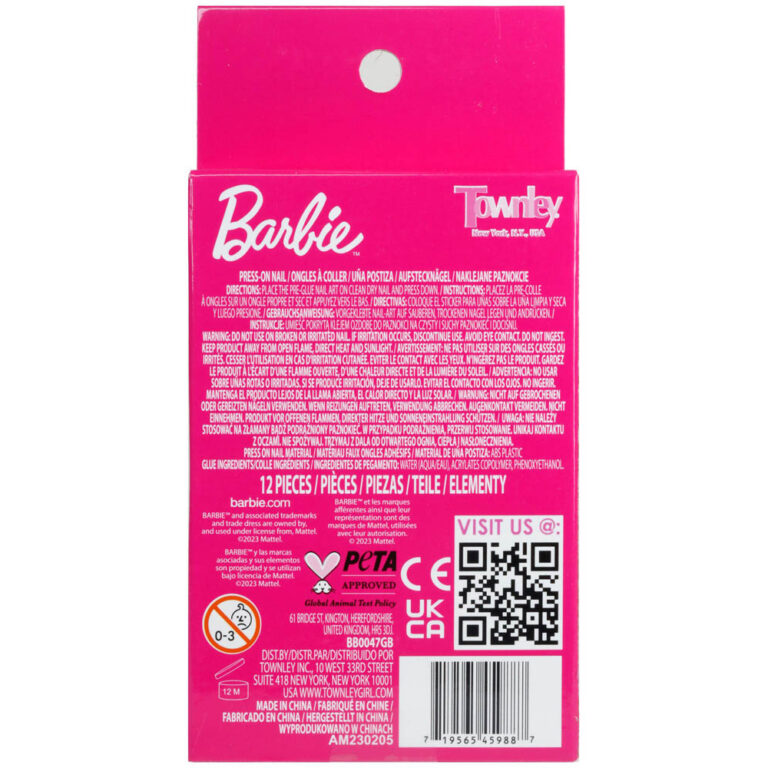 Townley Girl - 12 Pk Press On Nails