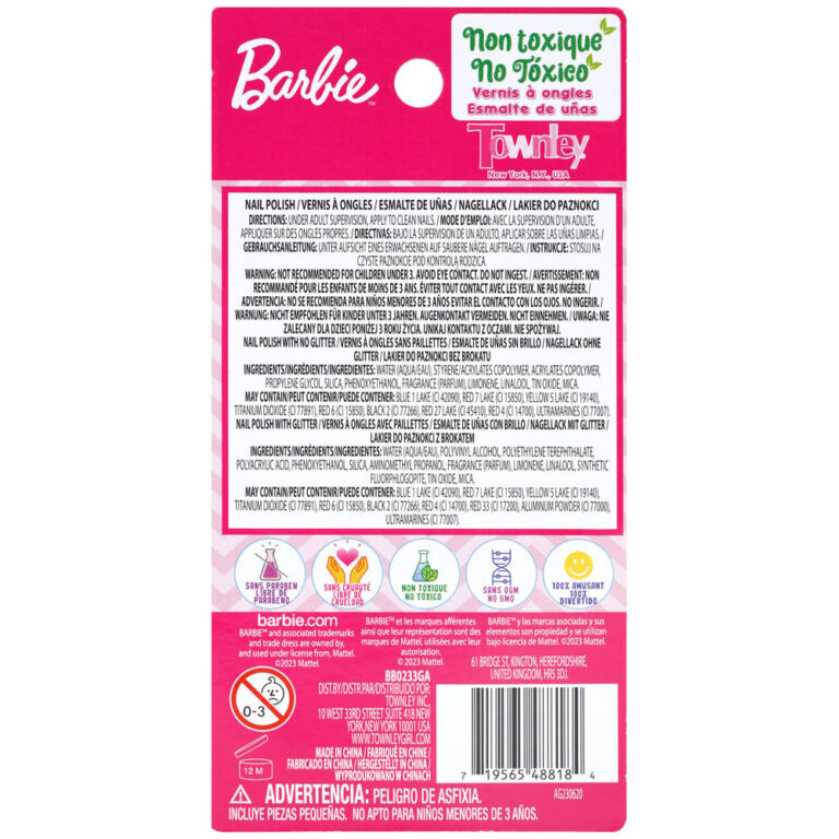 Townley Girl - 2 Pk Nail Polish Non-Toxic