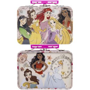 Townley Girl - 4 Pk Disney Princess Swirl Lip Balm with Tin - Plant Based