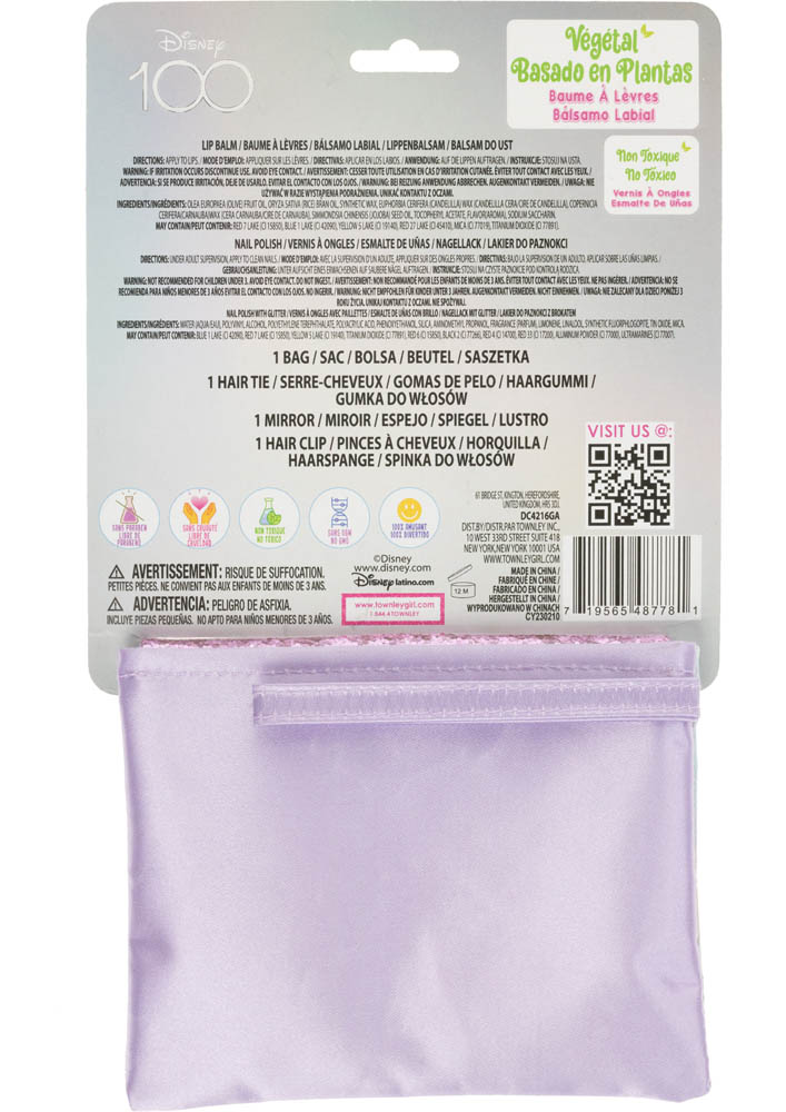 Townley Girl - Cosmetic Case with A Purse Plant-Based