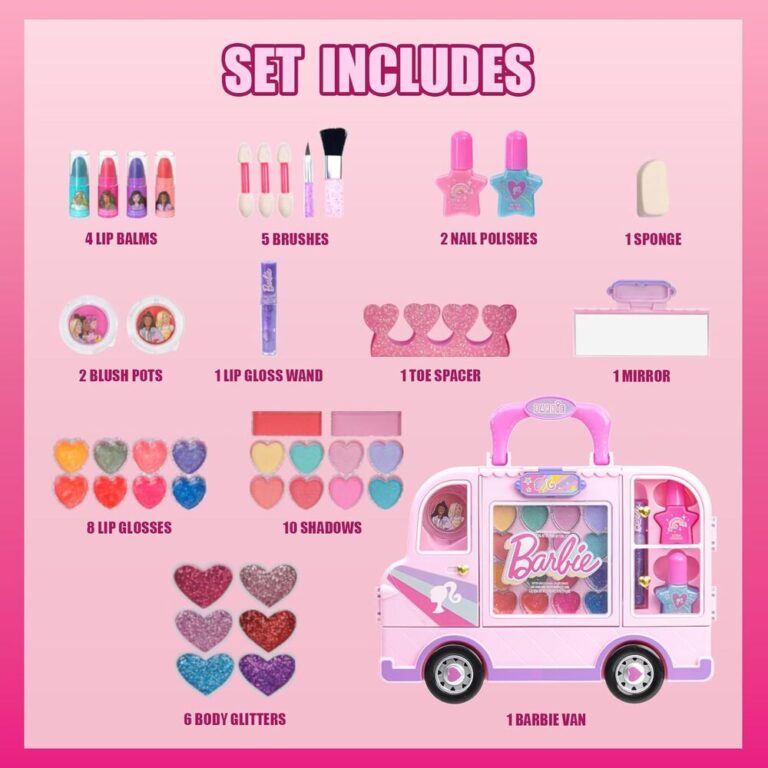 Townley Girl - Barbie Van Cosmetic Set