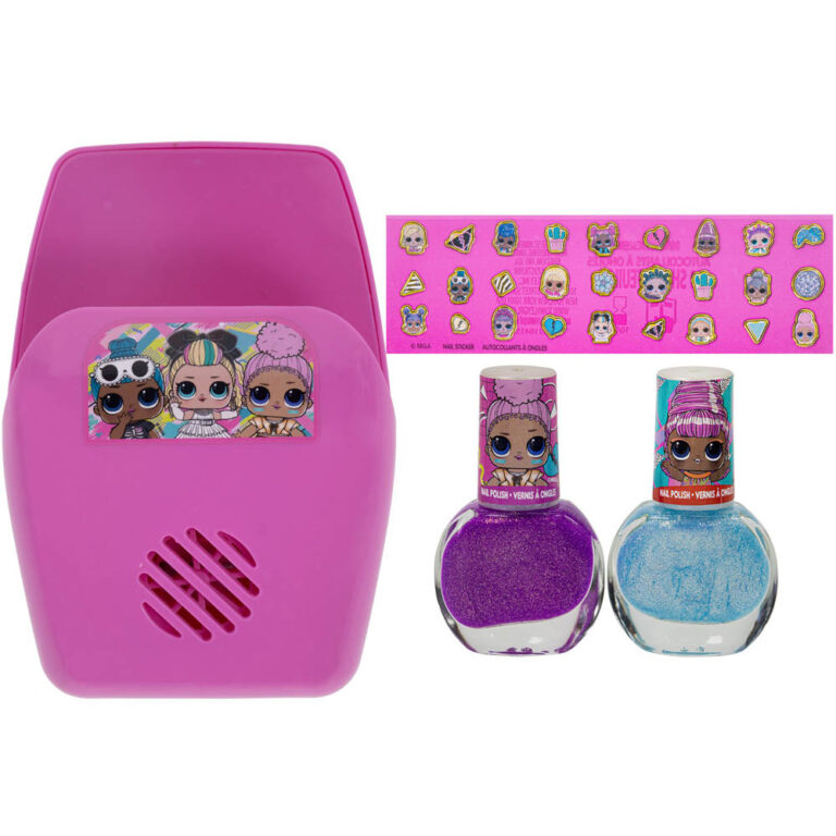 Townley Girl - Mini Nail Polish Set with Role Play Nail Dryer