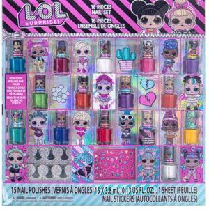 Townley Girl - Non-Toxic Water Based Peel-Off Nail Polish Set