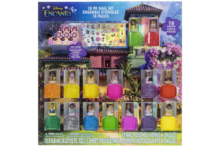 Townley Girl - Peel-Off Glittery & Opaque Shimmery Nail Polish Set