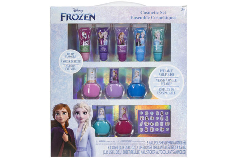 Townley Girl - Disney Frozen Super Sparkly Cosmetic Set With Lip Gloss