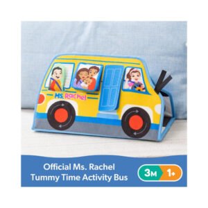 Ms. Rachel Tummy Time Activity Bus for Babies - Fun & Developmental Play Toy