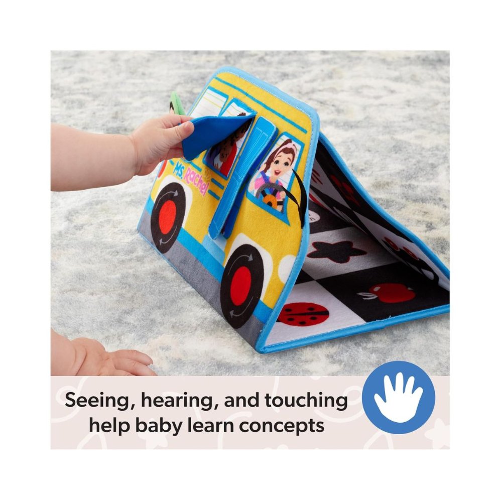 Ms. Rachel Tummy Time Activity Bus for Babies – Fun & Developmental Play Toy