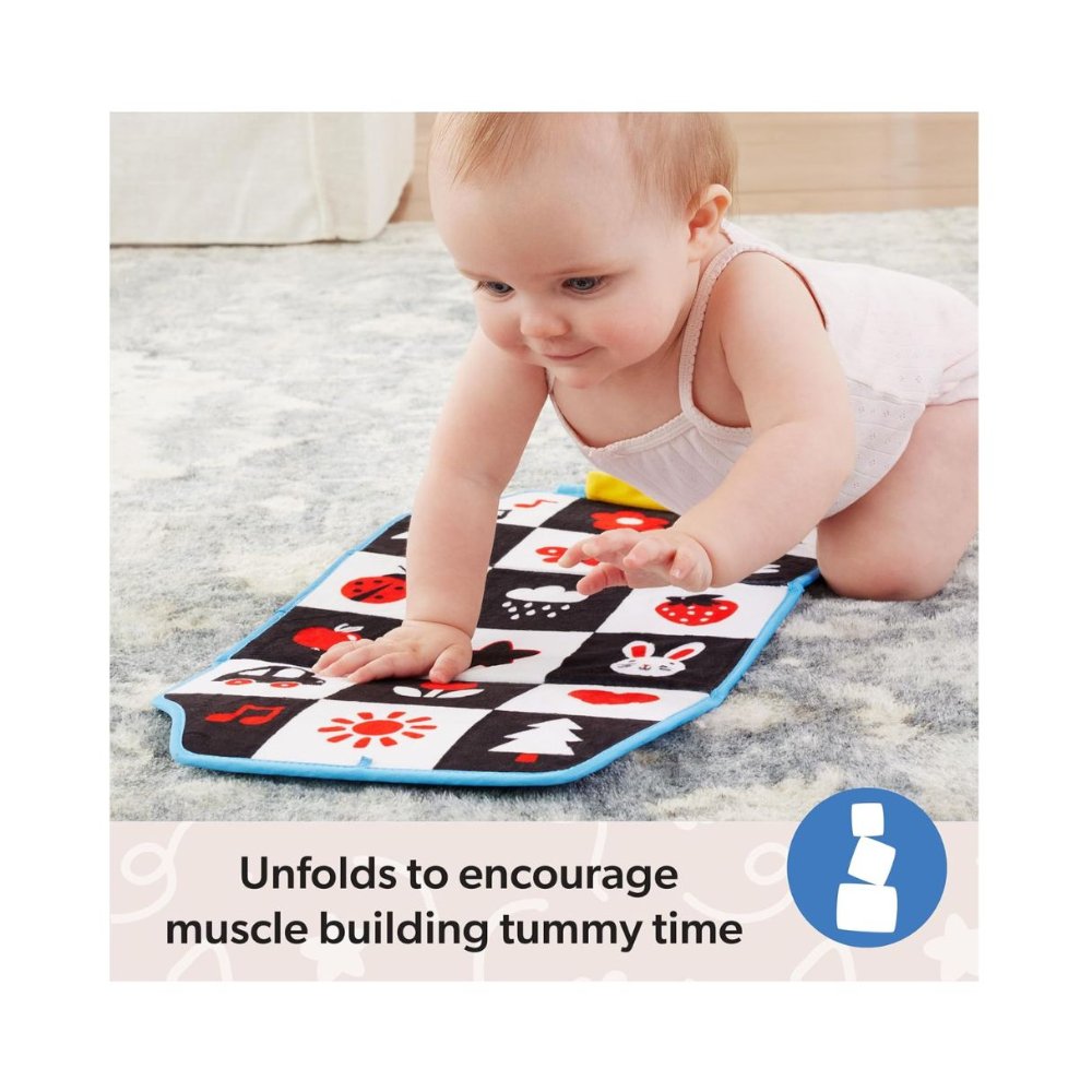 Ms. Rachel Tummy Time Activity Bus for Babies – Fun & Developmental Play Toy