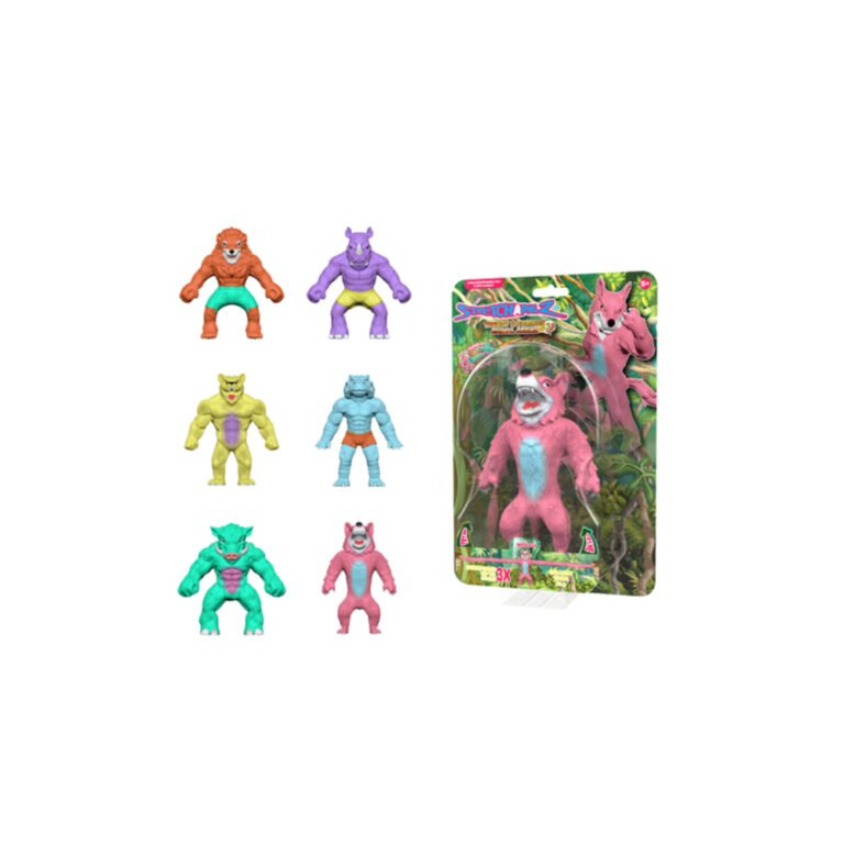 Stretchapalz - 14cm characters - Trendy & Furious Animals Series