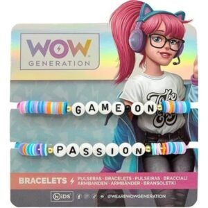 WOW Generation - Bracelets with Message Box Pack - Game On & Passion