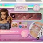 WOW Generation – Deluxe DIY Kit With 5 Metal Charms Bracelets